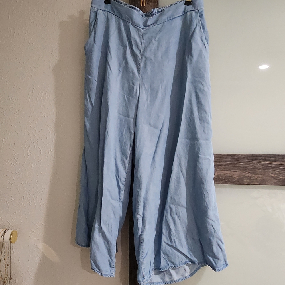 3/$15 Cotton On Light Blue Wide-Leg Pants